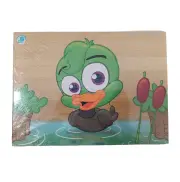 Quebra-cabeça Liso - Pato (Ref: 162)