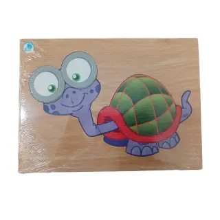Quebra-cabeça Liso - Tartaruga (Ref: 160)