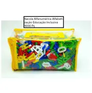 Kit Letras Plàsticas Alfanumèrico c/ aprx 1000 peças