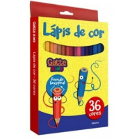 LAPIS DE COR GATTE KIDS 36 CORES LAPIS DE COR GATTE KIDS 36 CORES