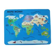 EVA Quebra-cabeça Mapa Mundial 