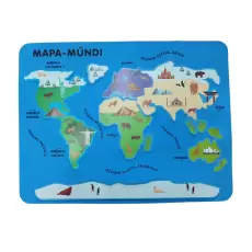 EVA Quebra-cabeça Mapa Mundial 