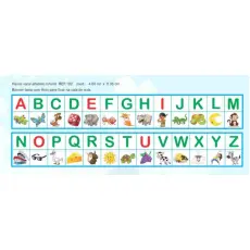 PAINEL VARAL ALFABETO ILUSTRADO INFANTIL