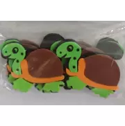 EVA TARTARUGA - 8 UNIDADES EVA TARTARUGA - 8 UNIDADES