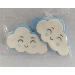 EVA NUVEM AZUL CHUVA DE AMOR - 6 UNIDADES