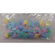 EVA MINI GOTAS COLORIDAS - 90 UNIDADES