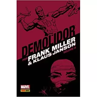 DEMOLIDOR VOL 03 - Frank Miller e Klaus Janson - CAPA DURA