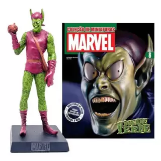 COLEÇÃO DE MINIATURAS MARVEL 08 - DUENDE VERDE