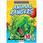 50 PAGINAS PARA COLORIR - ANIMAL RANGERS