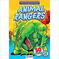 50 PAGINAS PARA COLORIR - ANIMAL RANGERS