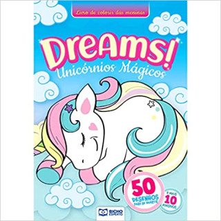 50 PAGINAS PARA COLORIR - DREAMS! UNICORNIOS 