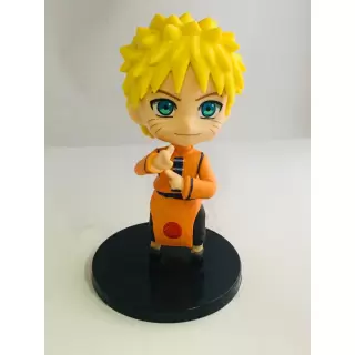 NARUTO UZUMAKI  JUTSU CABEÇUDO 10 CM 