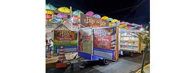 Feira do Livro Móvel em Novo Horizonte / SP