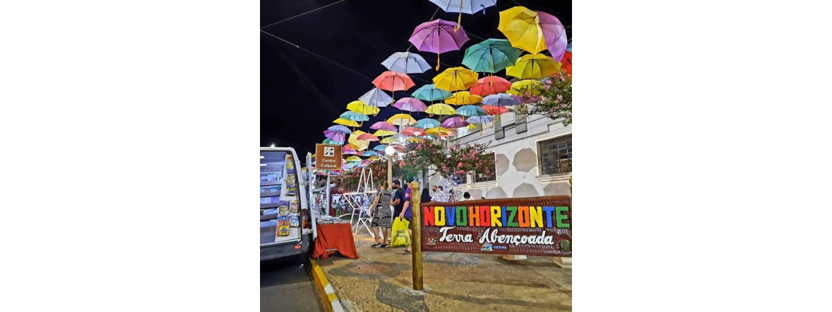 Feira do Livro Móvel em Novo Horizonte / SP