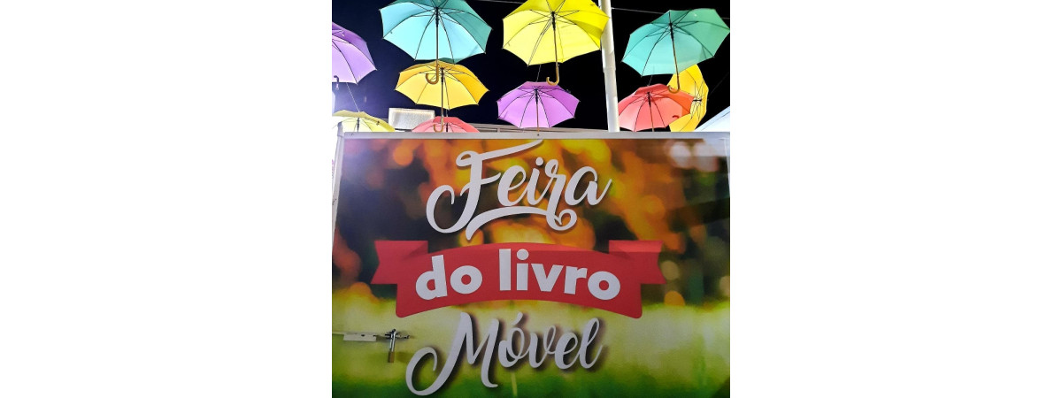 Feira do Livro Móvel em Novo Horizonte / SP