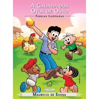 A Galinha dos Ovos de Ouro - Fábulas Ilustradas