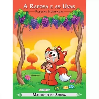 A Raposa e as Uvas - Fábulas Ilustradas