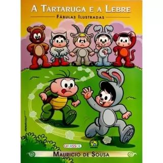 A Tartaruga e a Lebre - Fábulas Ilustradas 