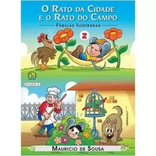 O Rato da Cidade e o Rato do Campo - Fábulas Ilustradas