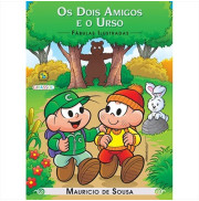 Os Dois Amigos e o Urso - Fábulas Ilustradas