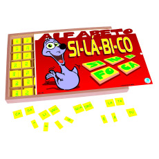 ALFABETO SILÁBICO COM 359 PEÇAS - Simque (Ref 203) ALFABETO SILÁBICO COM 359 PEÇAS - Simque (Ref 203)