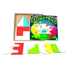 QUEBRA-CABEÇA GEOMÉTRICO - Simque (Ref 257) QUEBRA-CABEÇA GEOMÉTRICO - Simque (Ref 257)