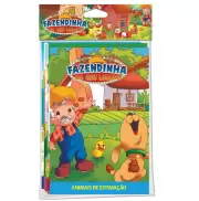 FAZENDINHA DO SEU LOBATO - COM 8 LIVROS TÍTULOS DIFERENTES LETRA MAIÚSCULA