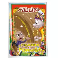 FABULAS -COLEÇÃO 8 LIVROS TÍTULOS DIFERENTES LETRA MAIÚSCULA
