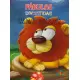 FÁBULAS DIVERTIDAS -O LEÃO QUE NÃO QUERIA MAIS SER O REI DA SELVA - LETRA MAIÚSCULA LIVRO COM FANTOCHE