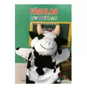 FÁBULAS DIVERTIDAS -A VACA VAIDOSA - LETRA MAIÚSCULA LIVRO COM FANTOCHE