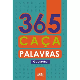 365 CAÇA PALAVRAS - GEOGRAFIA CIRANDA LETRA GRANDE 