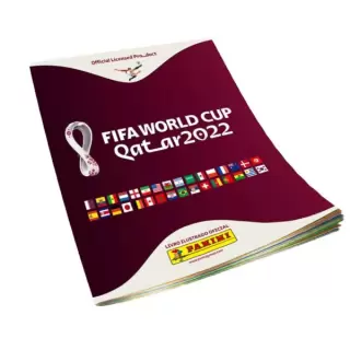 Copa Do Mundo 2022 - Álbum Capa Cartão - FIFA WORLD CUP QATA