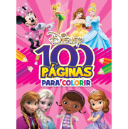 LIVRO 100 PÁGINAS PARA COLORIR - DISNEY MENINAS LIVRO 100 PÁGINAS PARA COLORIR - DISNEY MENINAS