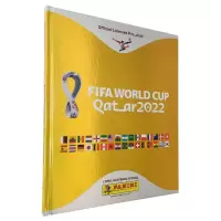 Copa Do Mundo 2022 Álbum Capa Dura Ouro FIFA WORLD CUP QATA