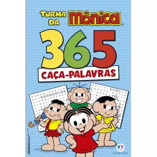 365 CAÇA PALAVRAS - TURMA DA MÔNICA LETRA GRANDE
