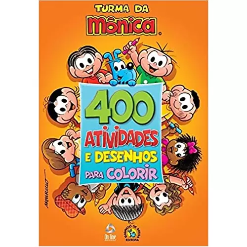 Livro de colorir Turma da Mônica - Edição Especial