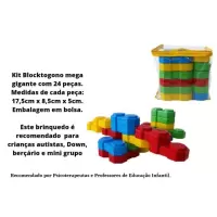 Blocos Duplos Baby com 24 pças