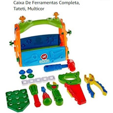 Caixa De Ferramentas Completa, Tateti, Multicor Caixa De Ferramentas Completa, Tateti, Multicor
