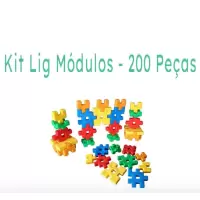 Kit Lig Módulos - 200 Peças