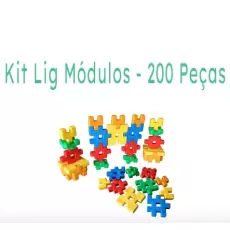 Kit Lig Módulos - 200 Peças