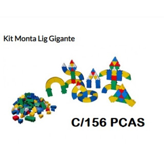 Kit Montalig Gigante - C/156 PÇS