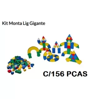 Kit Montalig Gigante - C/156 PÇS