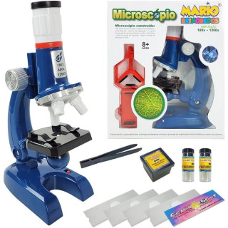 Kit Microscópio Infantil Brinquedo De Cientista Educativo Kit Microscópio Infantil Brinquedo De Cientista Educativo