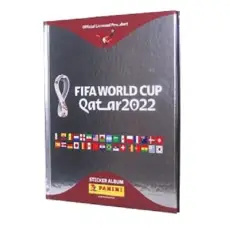 Copa Do Mundo 2022 Álbum Capa Dura Prata FIFA WORLD CUP QATA