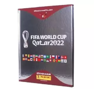 Copa Do Mundo 2022 Álbum Capa Dura Prata FIFA WORLD CUP QATA