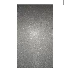 EVA C/ GLITTER ( PRATA ) PACOTE COM 5 FOLHAS 40X60 