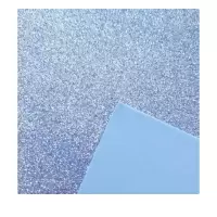 EVA C/ GLITTER ( AZUL BEBE) PACOTE COM 5 FOLHAS 40X60