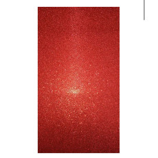 EVA C/ GLITTER ( VERMELHO ) PACOTE COM 5 FOLHA 40X60 