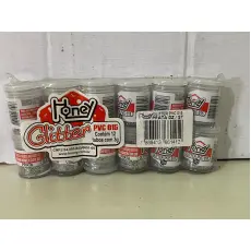 KIT Glitter Prata - 12 UNIDADES 