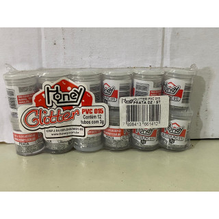 KIT Glitter Prata - 12 UNIDADES KIT Glitter Prata - 12 UNIDADES